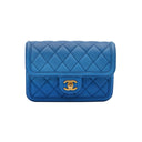 CHANEL – Timeless Belt Bag – Graduated blue caviar leather