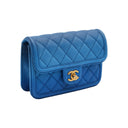 CHANEL – Timeless Belt Bag – Graduated blue caviar leather