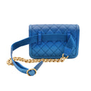 CHANEL – Timeless Belt Bag – Graduated blue caviar leather