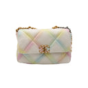CHANEL – 22 Medium Rainbow – Cuir multicolor