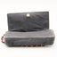 Sac vintage ligne Cambon N°5 en jean et cuir argentée