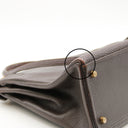 HERMÈS – Kelly 32 – Chocolate Togo Leather