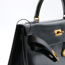 HERMÈS – Kelly 32 – Black Box Calfskin