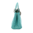 DIOR – Mini Diorissimo – Emerald & Turquoise Ostrich