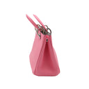 DIOR – Mini Diorissimo – Pink grained leather – Silver hardware