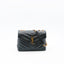 Sac Loulou Small en cuir matelassé noir